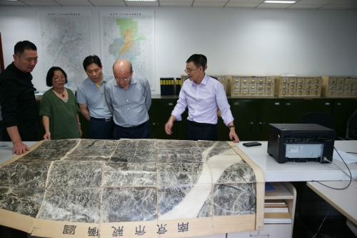 施建石到南京市测绘勘察研究院走访调研